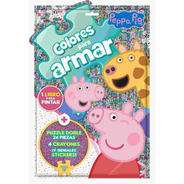 Flow Pack Colores Para Armar Peppa Pig