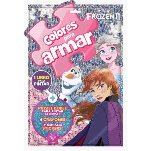 Flow Pack Colores Para Armar Frozen II