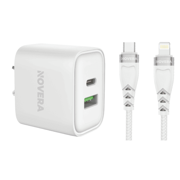 ADAPTADOR CON CABLE TIPO C A LITHING NT57-20WCL NOVERA