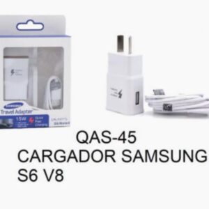 CARGADOR SAMSUNG S6 QAS-45
