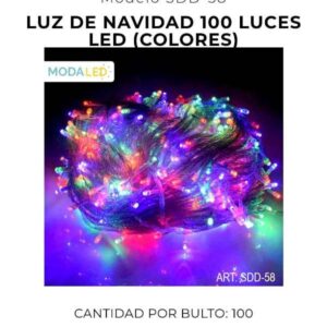 LUZ LED NAVIDAD 100 LUCES SDD-58-100