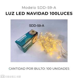 LUZ LED NAVIDAD 100LUCES SDD-59-A-100