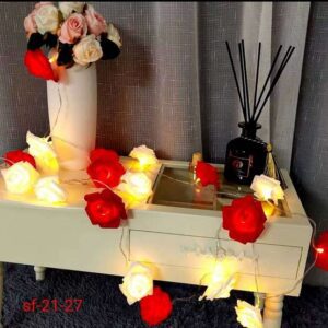 LUZ FORMA ROSA A PILA SF-21-27