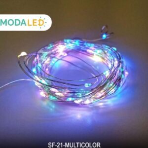 LUZ LED HILO ALAMBRE 100 LUSES SF-21-COLOR-500