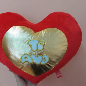 CORAZON CON DORADO 40CM