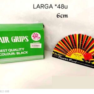 CLIP DE CABELLO 6CMX42U HAIR GRIPS GRANDE