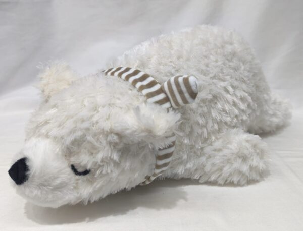 Oso polar con pañuelo 50cm