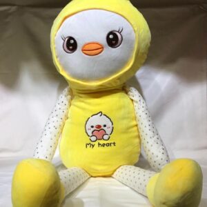 Pato pata larga amarillo 80cm