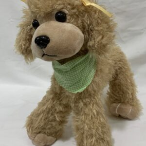 Caniche con pañuelo 30cm