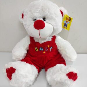 Peluche Conejo perro oso con enterito baby sentado 30cm