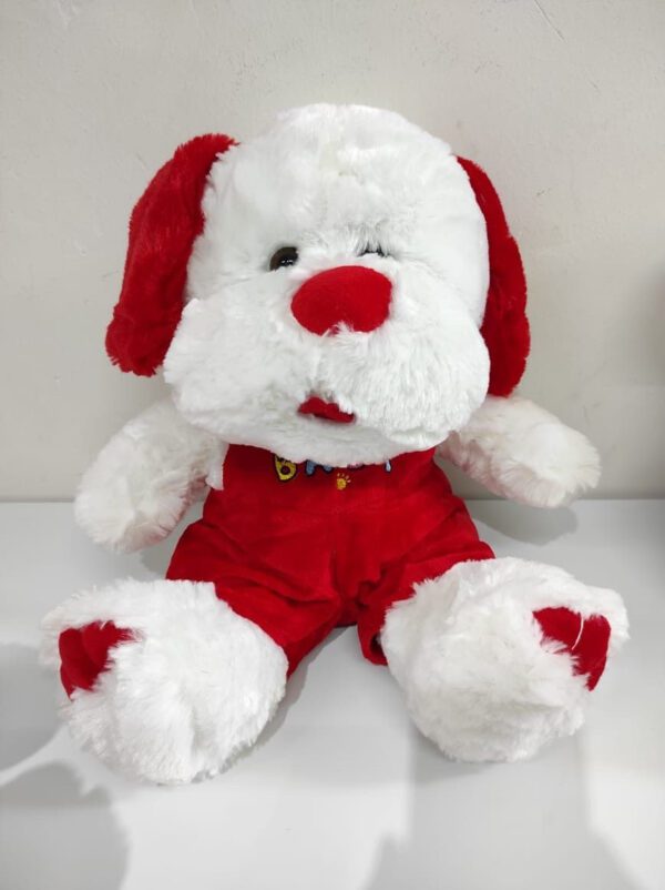 Peluche Conejo perro oso con enterito baby sentado 30cm
