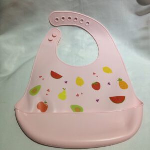Babero silicona 2 colores