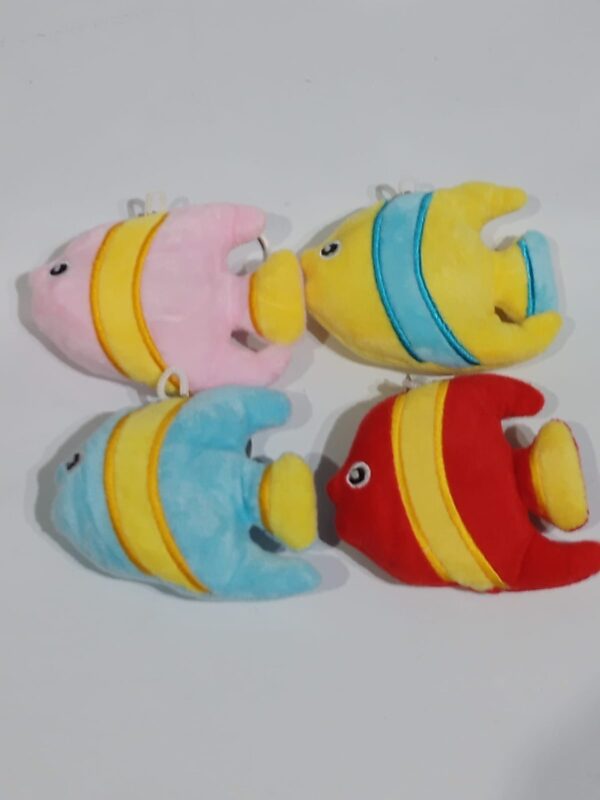 Llavero pez 10cm 4 colores