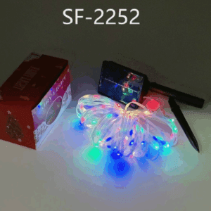 Luz Led Nav. 100 Luces Mcolor Solar Sf-2252-100