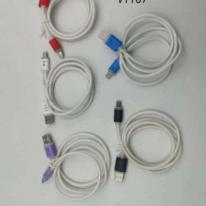 CABLE V8 CON LUZ HY-V1107-1000