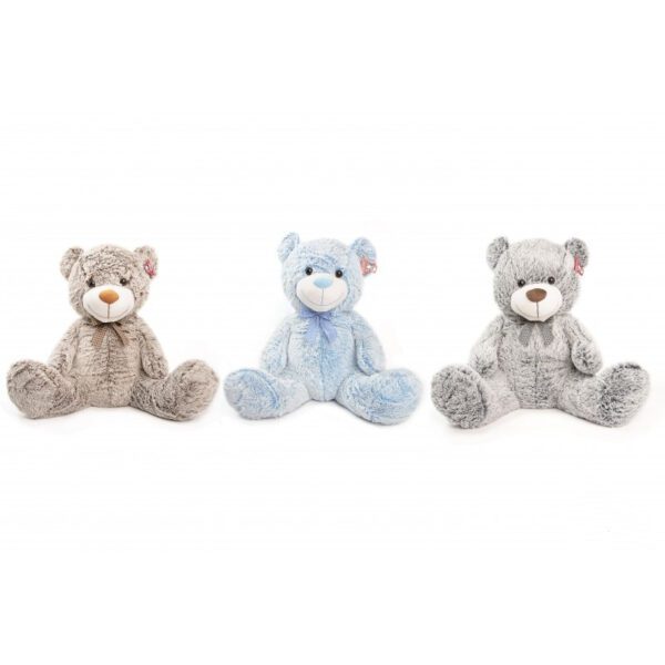 OSO  CON  MOÑO  3  COLORES  60 CM -