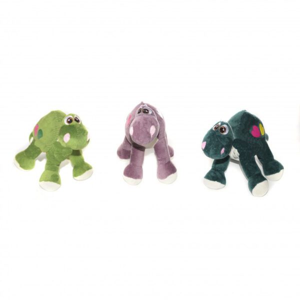 DINO CLASICO 3 COLORES 20 CM -
