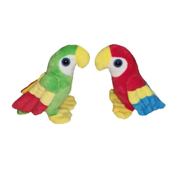 LLAVERO LORO 2 COLORES 14 CM -