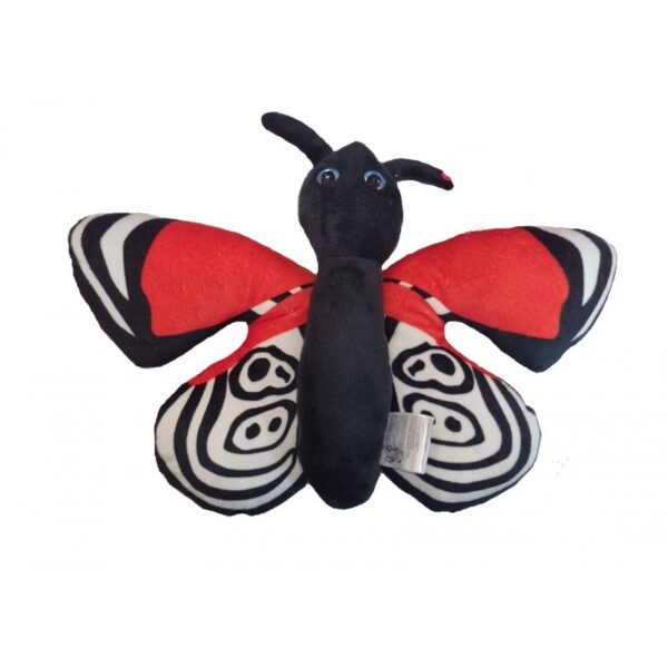 MARIPOSA COLORADA 25 CM -