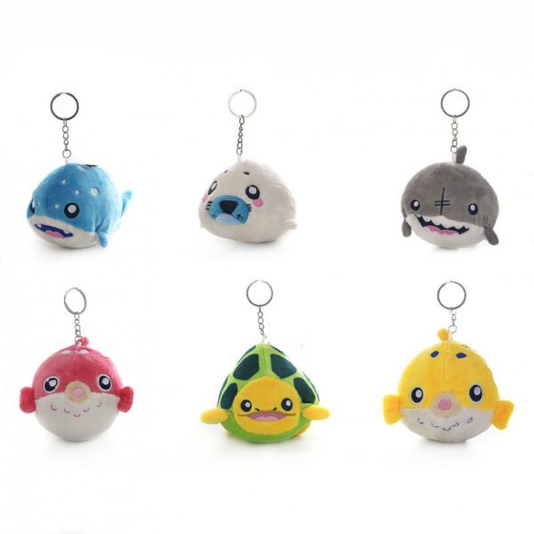 LLAVERO ANIMALES MARINOS 6 MODELOS -