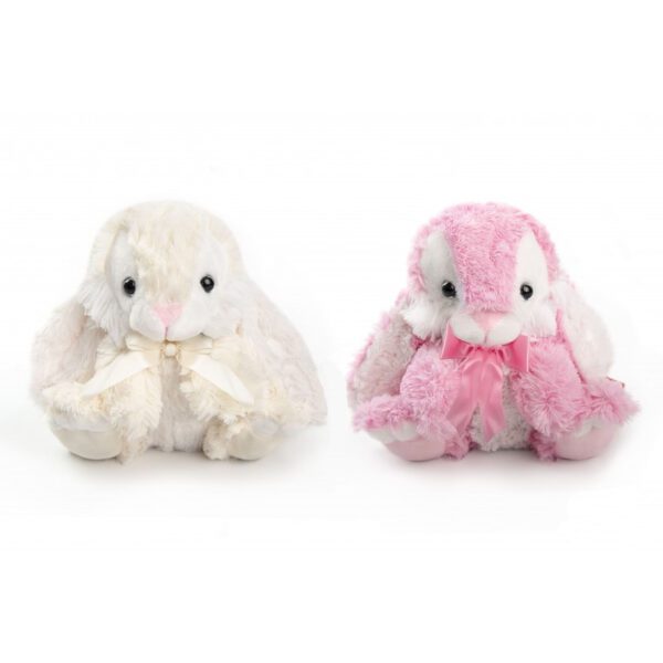 CONEJO SENTADO 2 COLORES 26 CM -
