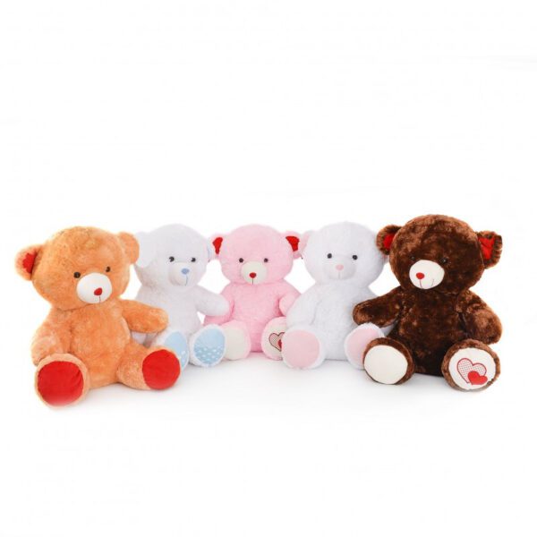 OSOS SURTIDOS CON CORAZON 60CM -