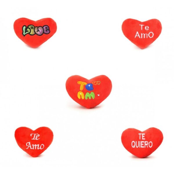 CORAZONES SURTIDOS 10 CM -