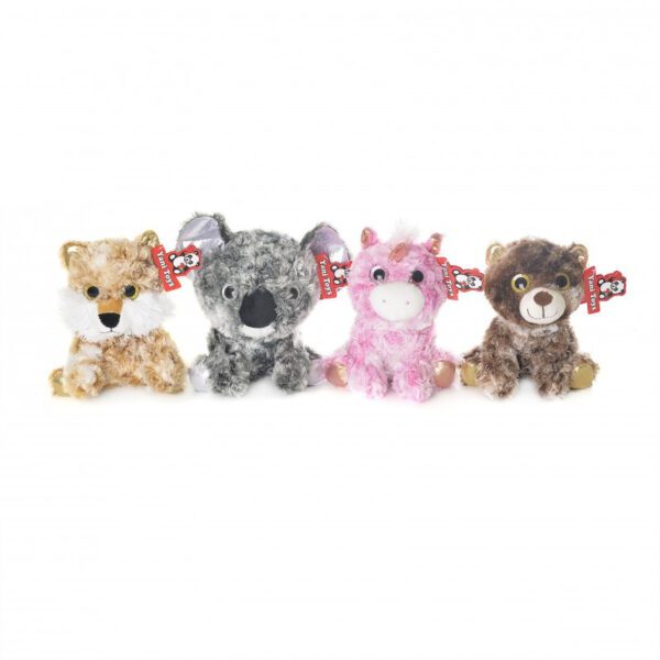 ANIMALES SENTADOS OJONES 21 CM 4 ODELOS -