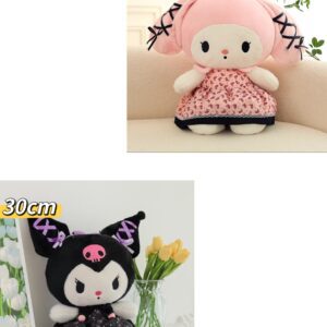 Kuromi-My melody 30cm