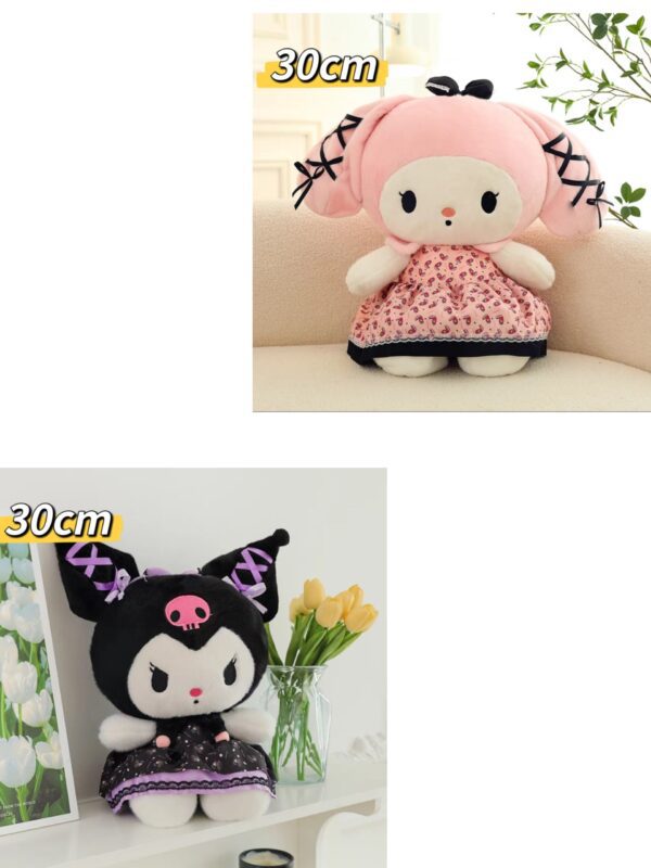 Kuromi-My melody 30cm