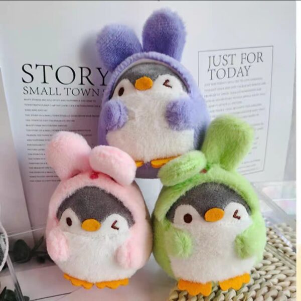 Llavero peluche pingüino