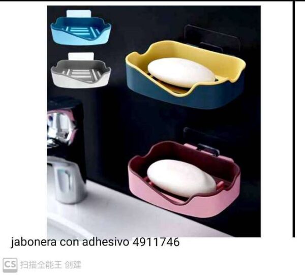 14CM JABONERA PVC AUTODHESIVO 4911746/4914640