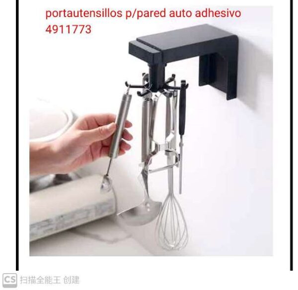 14CM PORTAUTENILIOS P/PAREDAUTOADHESIV 4911773