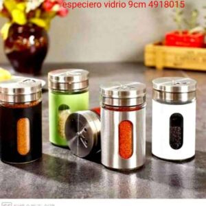9CM ESPECIERO VIDRIO COLOR 4918015/27056