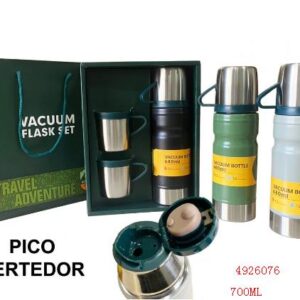 SET TERMO ACERO 700ML 4926076-24