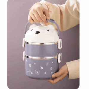 LUNCHERA ACERO DOBLE 2000ML 4954224