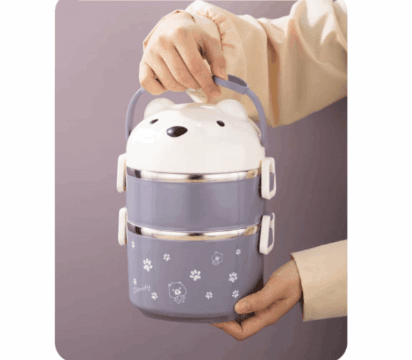 LUNCHERA ACERO DOBLE 2000ML 4954224