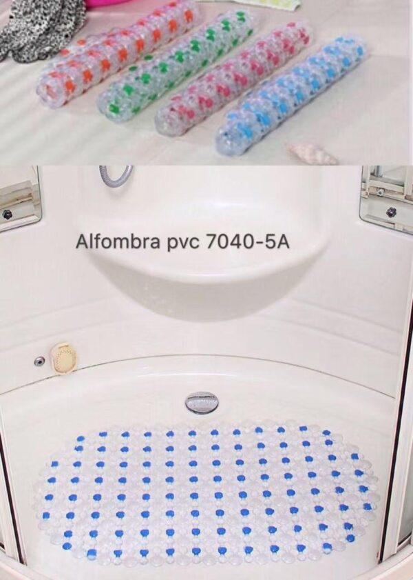 ALFOMBRA BANO PVC PUNTITO 7040-5A