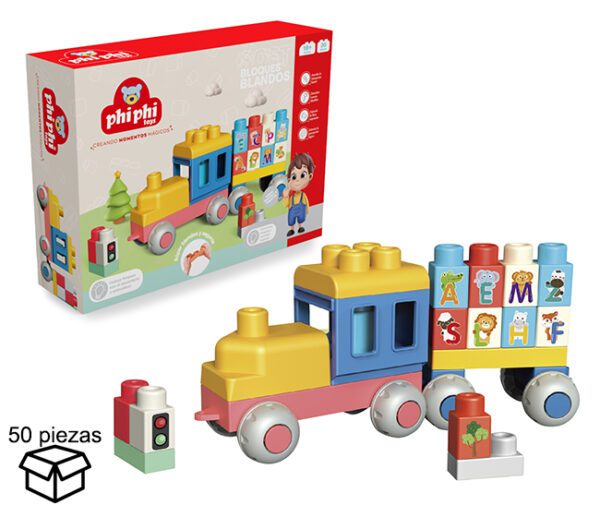 BLOQUES SOFT IMPRESOS 30PCS