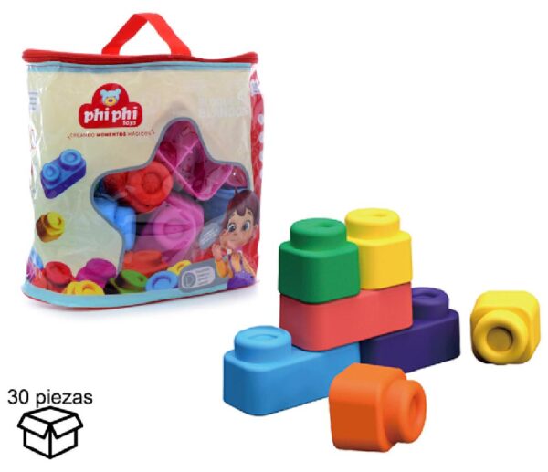 BLOQUES SOFT 30 PCS