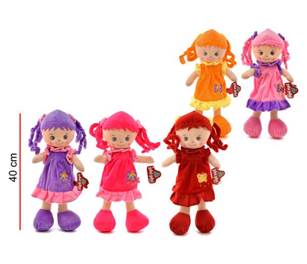 MUÑECA CON MUSICA 40CM