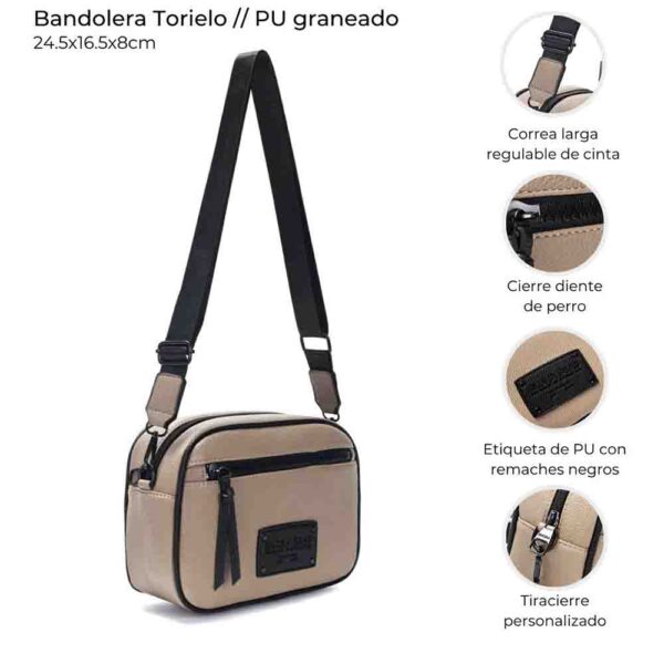 BANDOLERA TORIELO 24.5X16.5X8CM