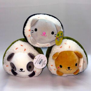 SUSHI C/CARA ANIMALES 8" - precio x unidad