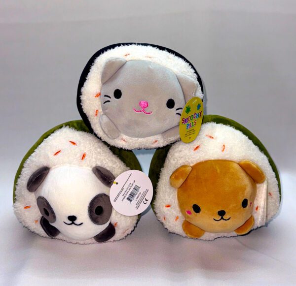 SUSHI C/CARA ANIMALES 8" - precio x unidad