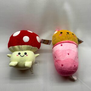 PELUCHES FORMA DE ALIMENTOS 10" - precio x unidad