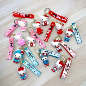 LLAVERO GOMA HELLO KITTY x1 AL AZAR