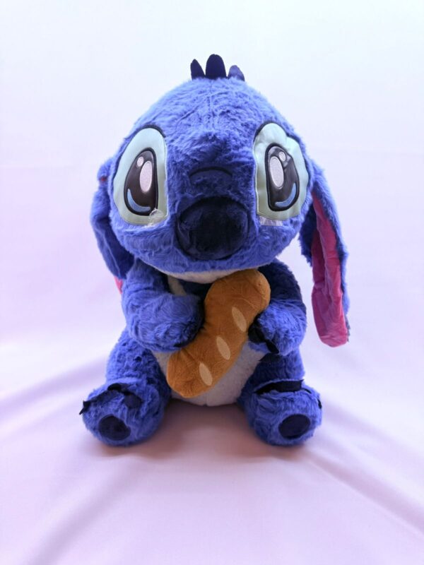 STITCH AZUL CON PAN 40 CM