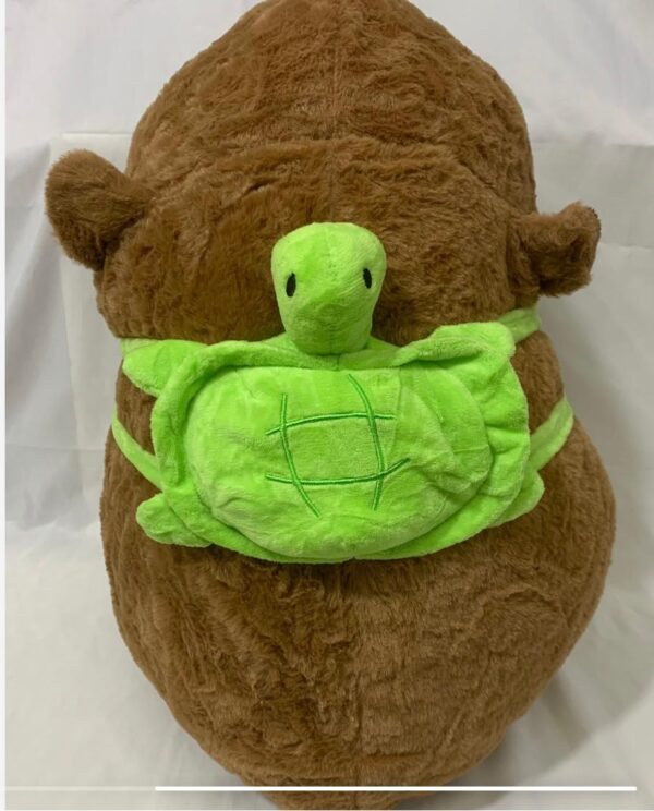 capibara con tortuga 40cm - Imagen 2