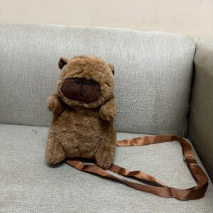 MOCHILA CAPIBARA 20 CM MORRAL RE CANCHERO!