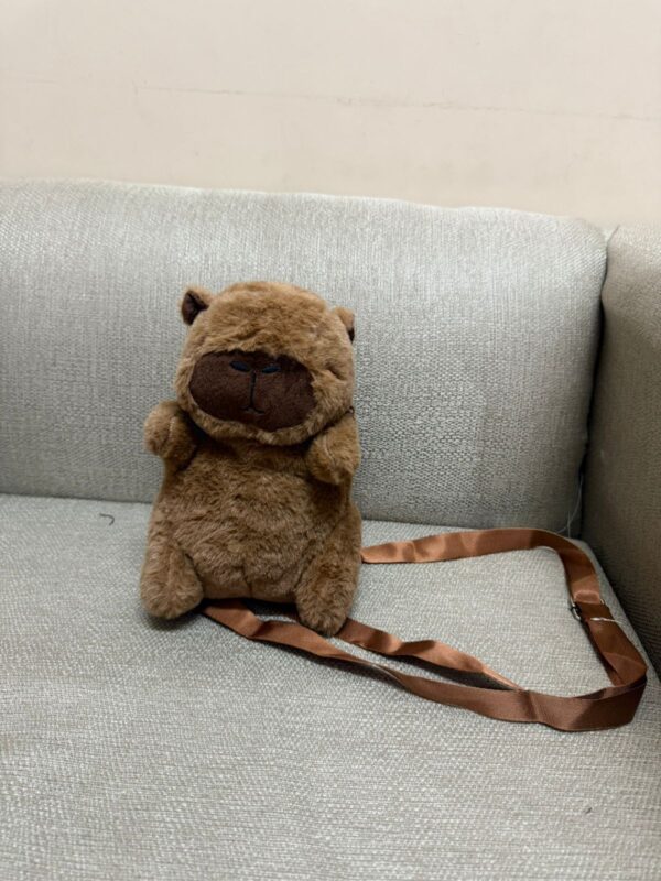 MOCHILA CAPIBARA 20 CM MORRAL RE CANCHERO!
